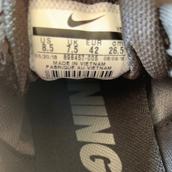 New Nike Flex 2017 RN Black Running Shoes - Picture 7 of 7